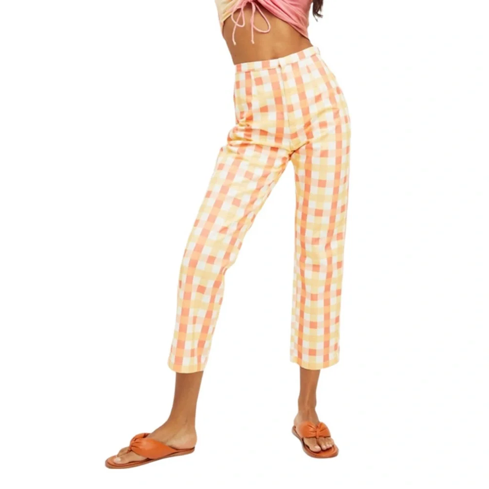 FREE‎ PEOPLE She's All That Printed Pants